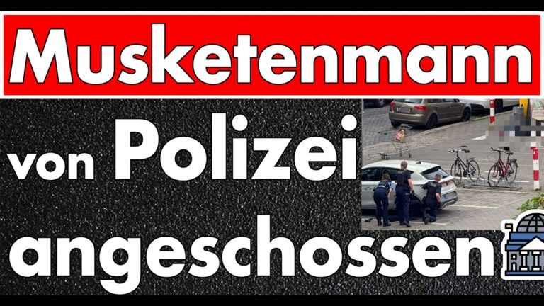 Mehr über den Artikel erfahren „Allahu Akbar“-Rufe: Polizei schießt bewaffneten Mann vor Dresdner Supermarkt nieder!