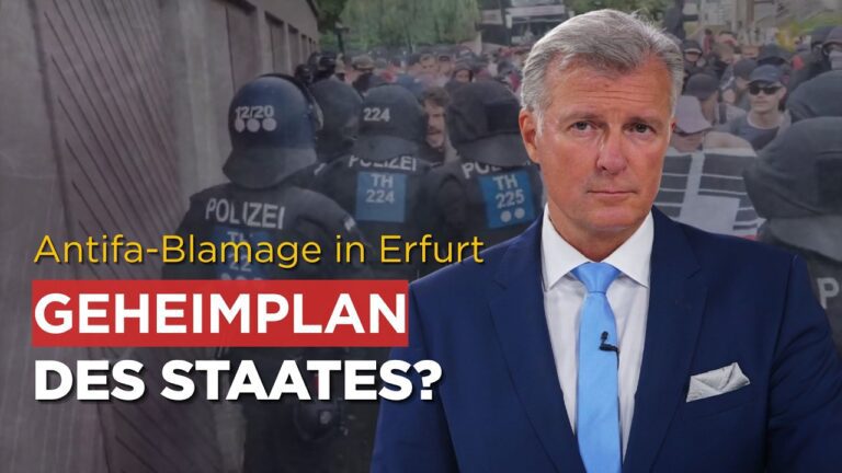 Mehr über den Artikel erfahren Antifa-Blamage in Erfurt: Geheimplan des Staates?