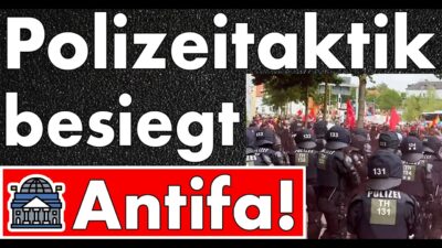 Mehr über den Artikel erfahren Antifa verschläft den Protest! AfD-Parteitag in Erfurt startet pünktlich dank genialem Polizei-Trick