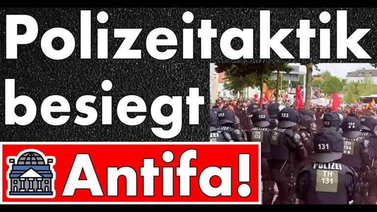 Mehr über den Artikel erfahren Antifa verschläft den Protest! AfD-Parteitag in Erfurt startet pünktlich dank genialem Polizei-Trick