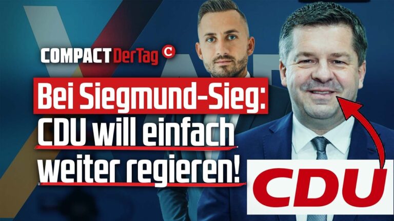 Mehr über den Artikel erfahren Bei Siegmund-Sieg: CDU will einfach weiter regieren!💥