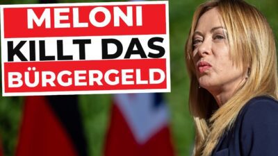 Mehr über den Artikel erfahren Bürgergeld ABGESCHAFFT: Faulheit soll nicht mehr belohnt werden | Italien Bürgergeld 2026