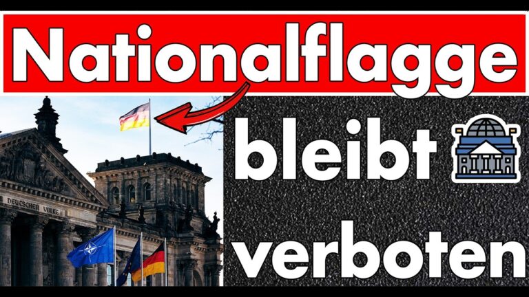 Mehr über den Artikel erfahren Bundestag bestätigt Verbot der Nationalflagge! Absurde Begründung nicht von Hausordnung gedeckt!