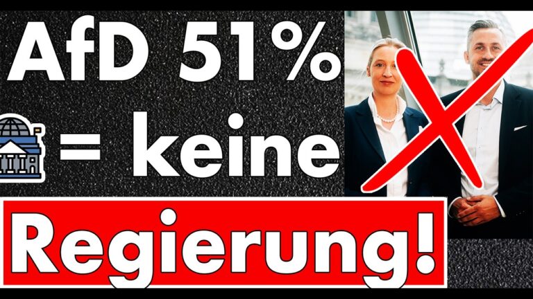 Mehr über den Artikel erfahren Demokratie wird ignoriert – selbst bei absoluter Mehrheit keine Macht für AfD!