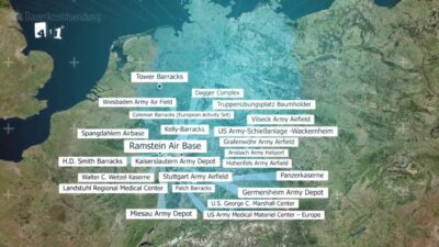 Mehr über den Artikel erfahren Macht Deutschland sich mit 119 US-Militärstandorten zur Zielscheibe?