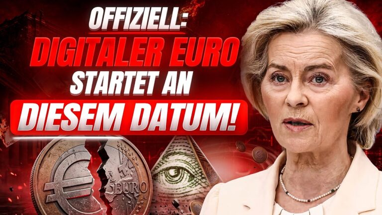 Mehr über den Artikel erfahren DIGITALER EURO: EZB bestätigt START DATUM! SO musst du JETZT planen!