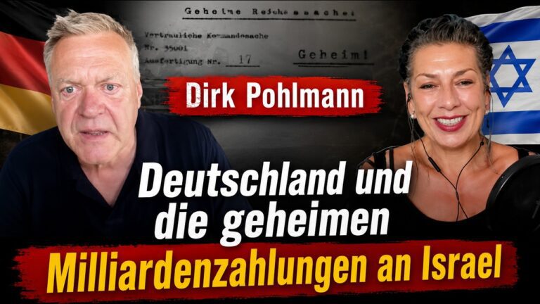 Mehr über den Artikel erfahren Dirk Pohlmann – Von Adenauer über Merkel bis Merz, treue & teure Deutsch- Israelische Freundschaft