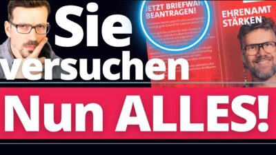 Mehr über den Artikel erfahren Dubios: Plötzlich wirbt die SPD für BRIEFWAHL in Sachsen-Anhalt!!!