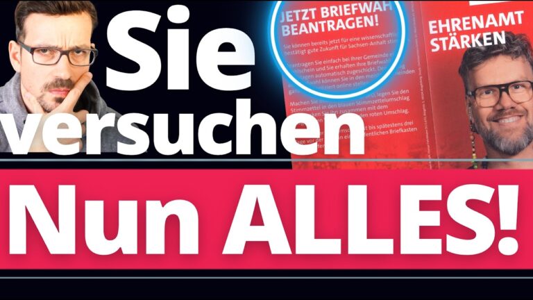 Mehr über den Artikel erfahren Dubios: Plötzlich wirbt die SPD für BRIEFWAHL in Sachsen-Anhalt!!!