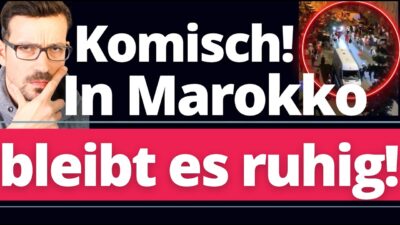 Mehr über den Artikel erfahren Düsseldorf: Völlige Eskalation nach Marokko Spiel! Aber in Marrakesch ist es gaaaaaanz ruhig!!!