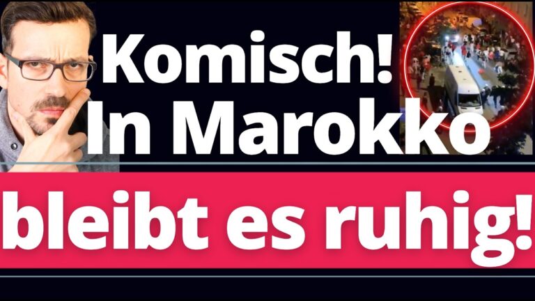 Mehr über den Artikel erfahren Düsseldorf: Völlige Eskalation nach Marokko Spiel! Aber in Marrakesch ist es gaaaaaanz ruhig!!!