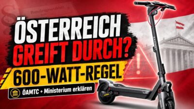 Mehr über den Artikel erfahren E-Scooter-Verbot in Österreich 😲 Bundesamt & ÖAMTC antworten! Betroffener berichtet! 🇦🇹 #escooter
