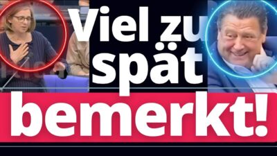 Mehr über den Artikel erfahren EIL: Göring-Eckardt bemerkte es VIEL ZU SPÄT! Ganzer Bundestag lacht sie aus!