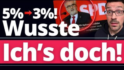 Mehr über den Artikel erfahren EIL: SPD will 5% Hürde in Sachsen-Anhalt ABSCHAFFEN! ICH WUSSTE ES!