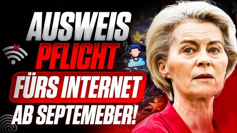 Mehr über den Artikel erfahren EILT: AUSWEIS PFLICHT FÜRS INTERNET AB SEPTEMBER! DAS musst du wissen!
