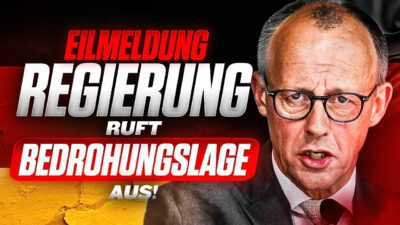 Mehr über den Artikel erfahren EILT: REGIERUNG ruft BEDROHUNGSLAGE aus! DAS hat UNFASSBARE Folgen!