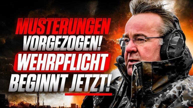 Mehr über den Artikel erfahren EILT: Verpflichtende MUSTERUNGEN vorgezogen! WEHRPFLICHT schon ab DIESEM JAHR!