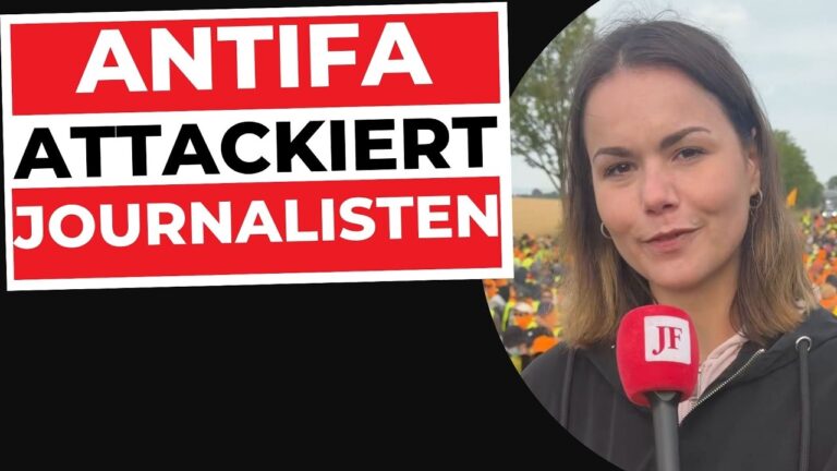 Mehr über den Artikel erfahren ERFURT: ANTIFA greift Journalisten AN! (Junge Freiheit in Gefahr) | AfD-Parteitag 2026
