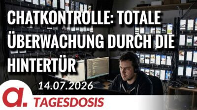 Mehr über den Artikel erfahren EU verlängert Chatkontrolle – Kritik an Rechtmäßigkeit | Von Claudia Töpper | Apolut