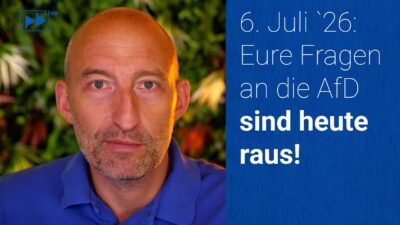 Mehr über den Artikel erfahren Eure Fragen an die AfD sind HEUTE raus an Ulrich Siegmund & Leif-Erik Holm!