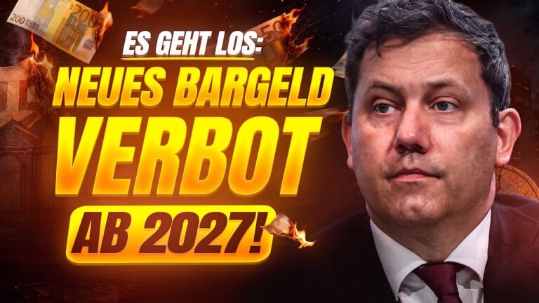 Mehr über den Artikel erfahren 💥 BESCHLOSSEN: Dieses Bargeld VERBOT gilt AB 2027!