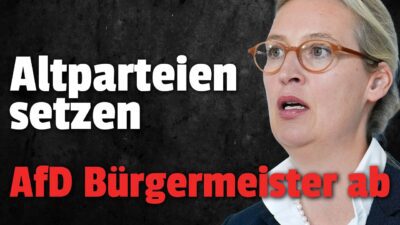 Mehr über den Artikel erfahren 💥AfD Bürgermeister ABGESETZT aus DIESEM lächerlichen Grund!!
