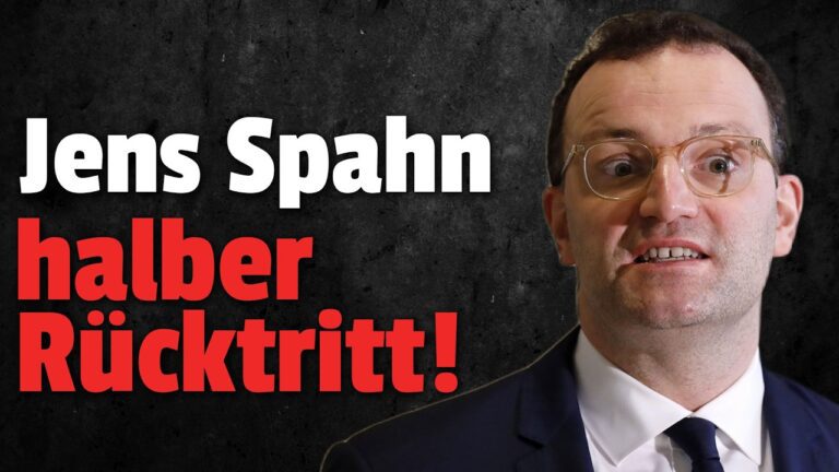 Mehr über den Artikel erfahren 💥Jens Spahn tritt ZURÜCK und legt DAMIT ALLE REIN!!