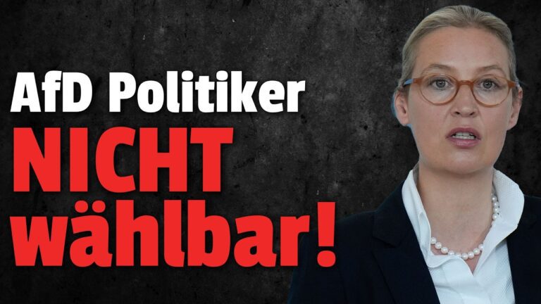 Mehr über den Artikel erfahren 💥JETZT sollen AfD Politiker nicht mehr auf Wahlzettel stehen!!