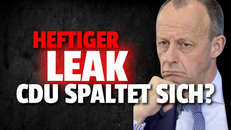 Mehr über den Artikel erfahren 💥LEAK aus CDU: Partei wird nach Wahl GESPALTEN!!