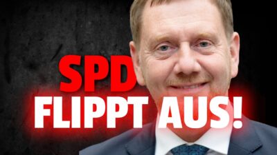 Mehr über den Artikel erfahren 💥SPD TOBT: Ministerpräsident Kretschmer will Brandmauer BEENDEN!