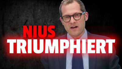 Mehr über den Artikel erfahren 💥Von wegen PLEITE: Nius GEWINNT vor Gericht!!