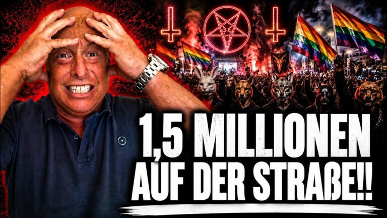 Mehr über den Artikel erfahren 😳🚨 EILT: 1,5 Millionen Menschen auf der Straße! CSD schockt ganz Deutschland