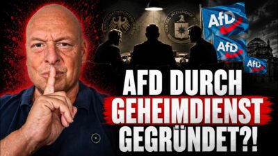 Mehr über den Artikel erfahren 😳🚨 LEAK: AFD durch Geheimdienste gegründet?! Diese geheimen Details stellen alles auf den Kopf!