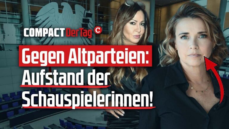 Mehr über den Artikel erfahren Gegen Altparteien: Aufstand der Schauspielerinnen!💥