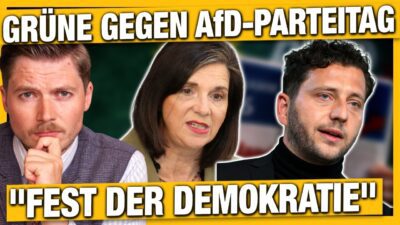 Mehr über den Artikel erfahren GRÜNE gegen AfD-Parteitag! „Fest der Demokratie“ – Neue Details über Stade & Line E. wieder in Haft