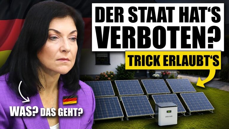 Mehr über den Artikel erfahren Hohe Strafen: Fast alle Balkonsolar-Akkus jetzt ILLEGAL?