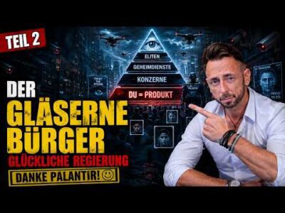 Mehr über den Artikel erfahren ☺️ Gläserner Bürger, glückliche Regierung. Danke Palantir! | Palantir Teil 2 | Patrick reagiert