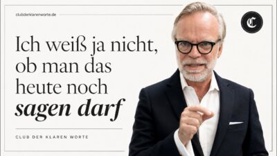Mehr über den Artikel erfahren „Ich weiß ja nicht, ob man das heute noch sagen darf“