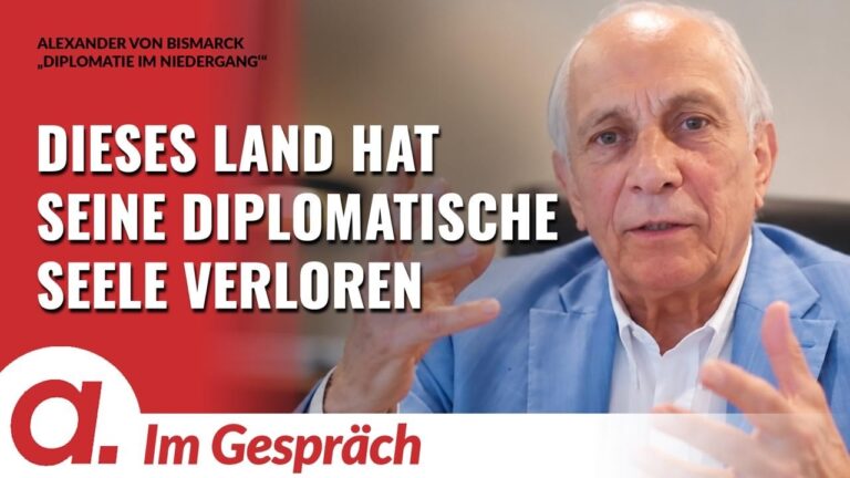 Mehr über den Artikel erfahren Im Gespräch: Alexander von Bismarck | Diplomatie im Niedergang | Apolut