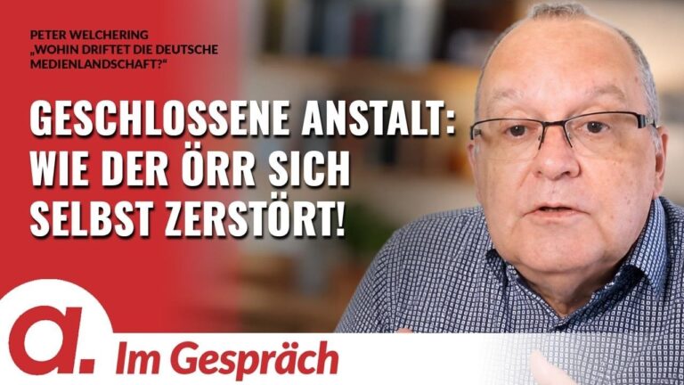 Mehr über den Artikel erfahren Im Gespräch: Peter Welchering | Wohin driftet die deutsche Medienlandschaft? | Apolut