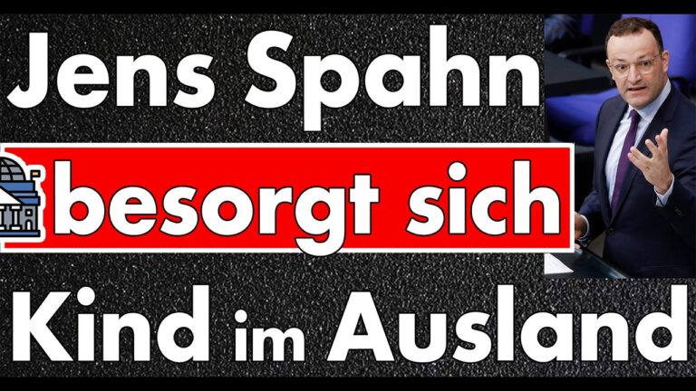 Mehr über den Artikel erfahren In Deutschland illegal: Jens Spahn fliegt in die USA um sich ein Kind zu gönnen!