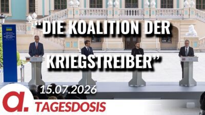 Mehr über den Artikel erfahren „Irregeleitete“ bereiten Krieg vor | Von Tilo Gräser | Apolut