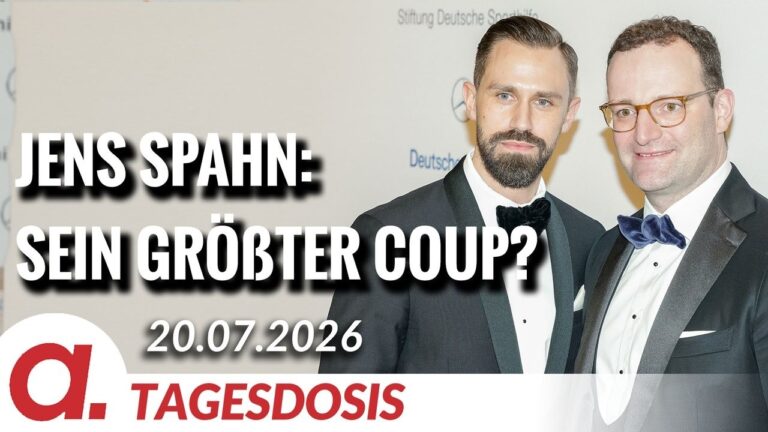 Mehr über den Artikel erfahren Jens Spahn: Sein größter Coup? | Von Paul Clemente | Apolut