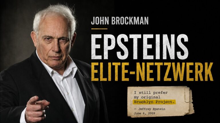 Mehr über den Artikel erfahren John Brockman, das Billionaires’ Dinner und Epsteins Brooklyn Project