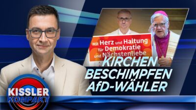 Mehr über den Artikel erfahren Katholische Bistümer starten neue Aktion gegen die AfD | KISSLER Kompakt