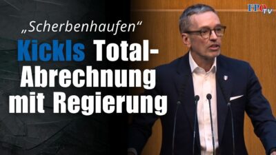 Mehr über den Artikel erfahren Kickl führt Verlierer-Ampel vor!