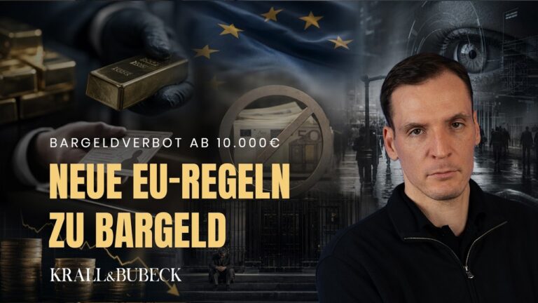Mehr über den Artikel erfahren Krall & Bubeck: Ab 2.000 Euro Goldkäufe NUR NOCH mit Ausweis!