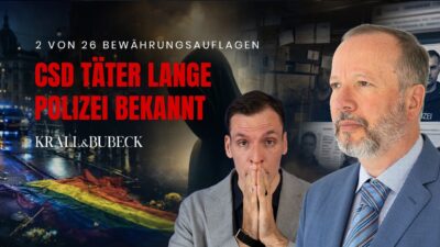 Mehr über den Artikel erfahren Krall & Bubeck: Für Krall ist die JUSTIZ der eigentliche SKANDAL