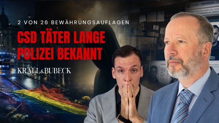 Mehr über den Artikel erfahren Krall & Bubeck: Für Krall ist die JUSTIZ der eigentliche SKANDAL