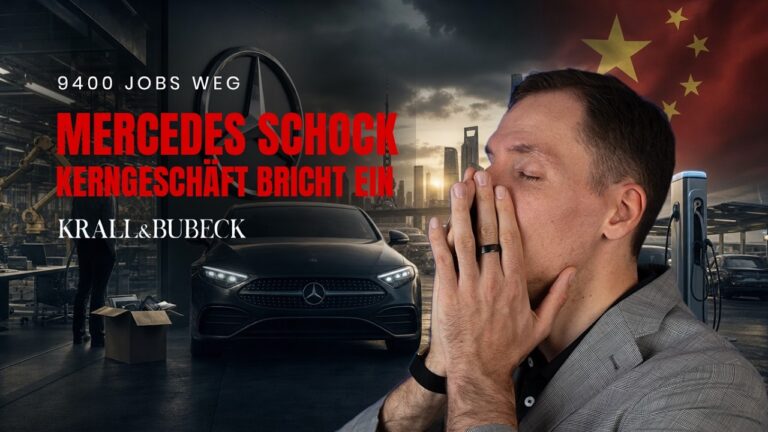 Mehr über den Artikel erfahren Krall & Bubeck: JETZT kommt der Auto-Kahlschlag, -30% Umsatz in China!